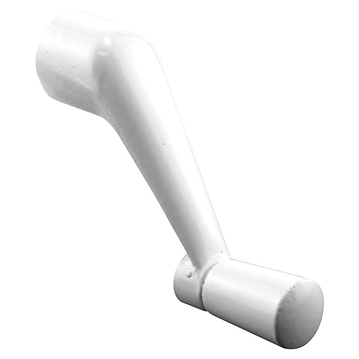 Prime-Line - H 3712 - Painted White Zinc Swivel Operator Crank Handle For Universal