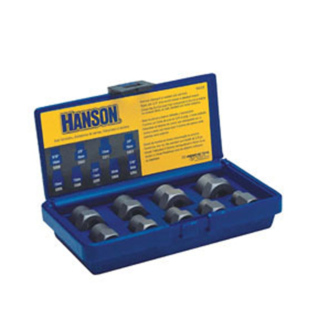 Irwin Hanson 54019 9 Pc. Metric Bolt Extractor Set