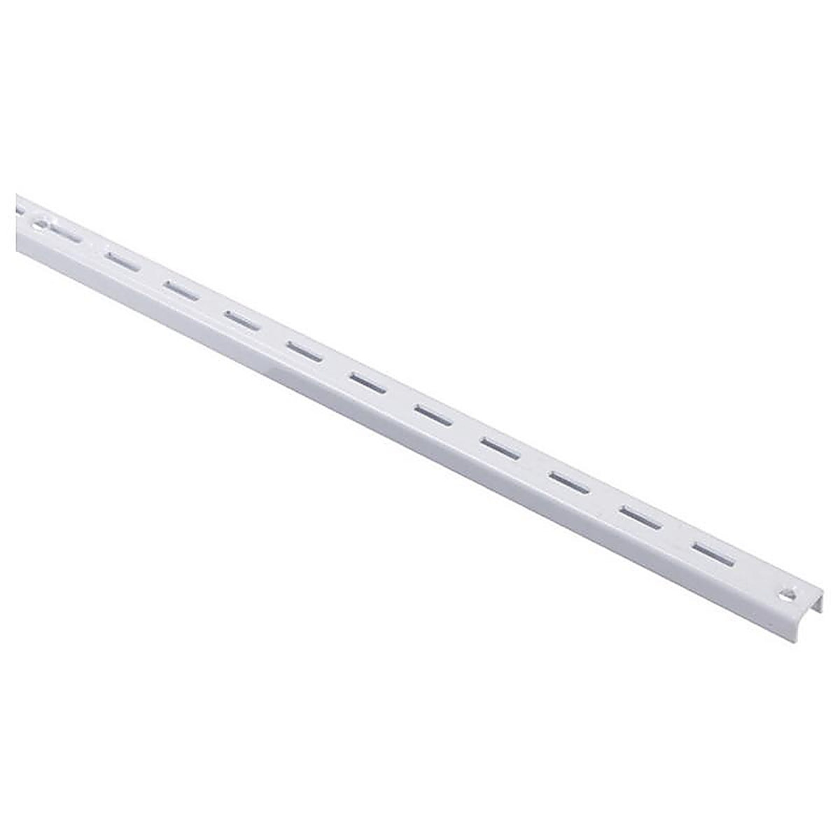 Knape & Vogt 80WH24 White Steel Regular Duty Bracket 16 Ga. 24 in. L