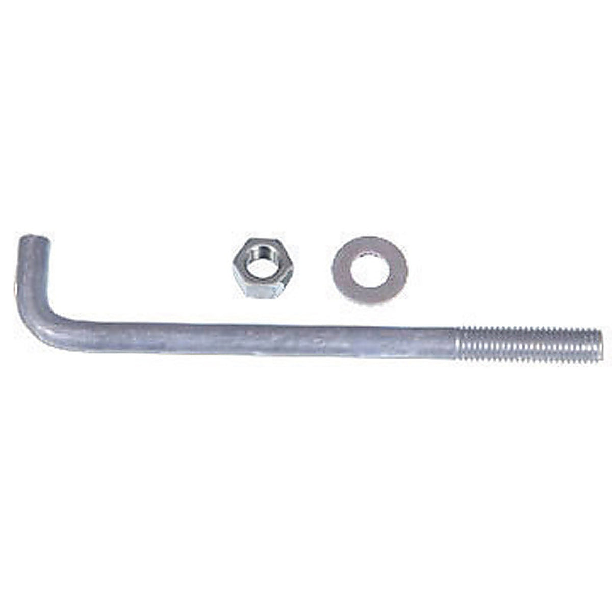 Hillman - 260288 - 1/2 In. D X 8 In. L Steel Round Head Anchor Bolts 1 Pack