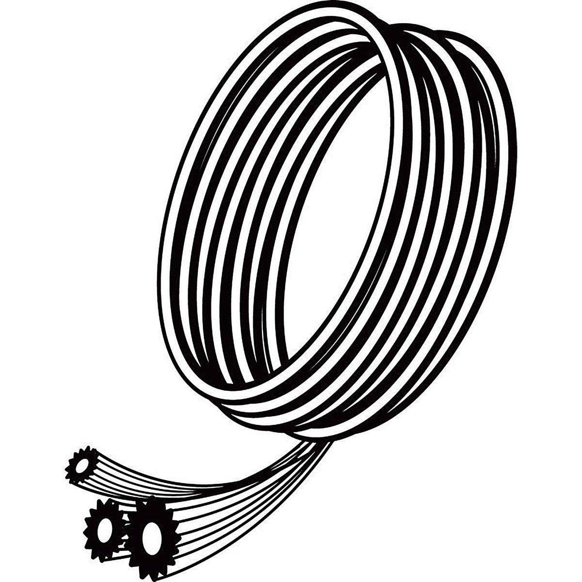Prime-Line P8164 0.17 in. Dia. x 20 in. L Screen Spline