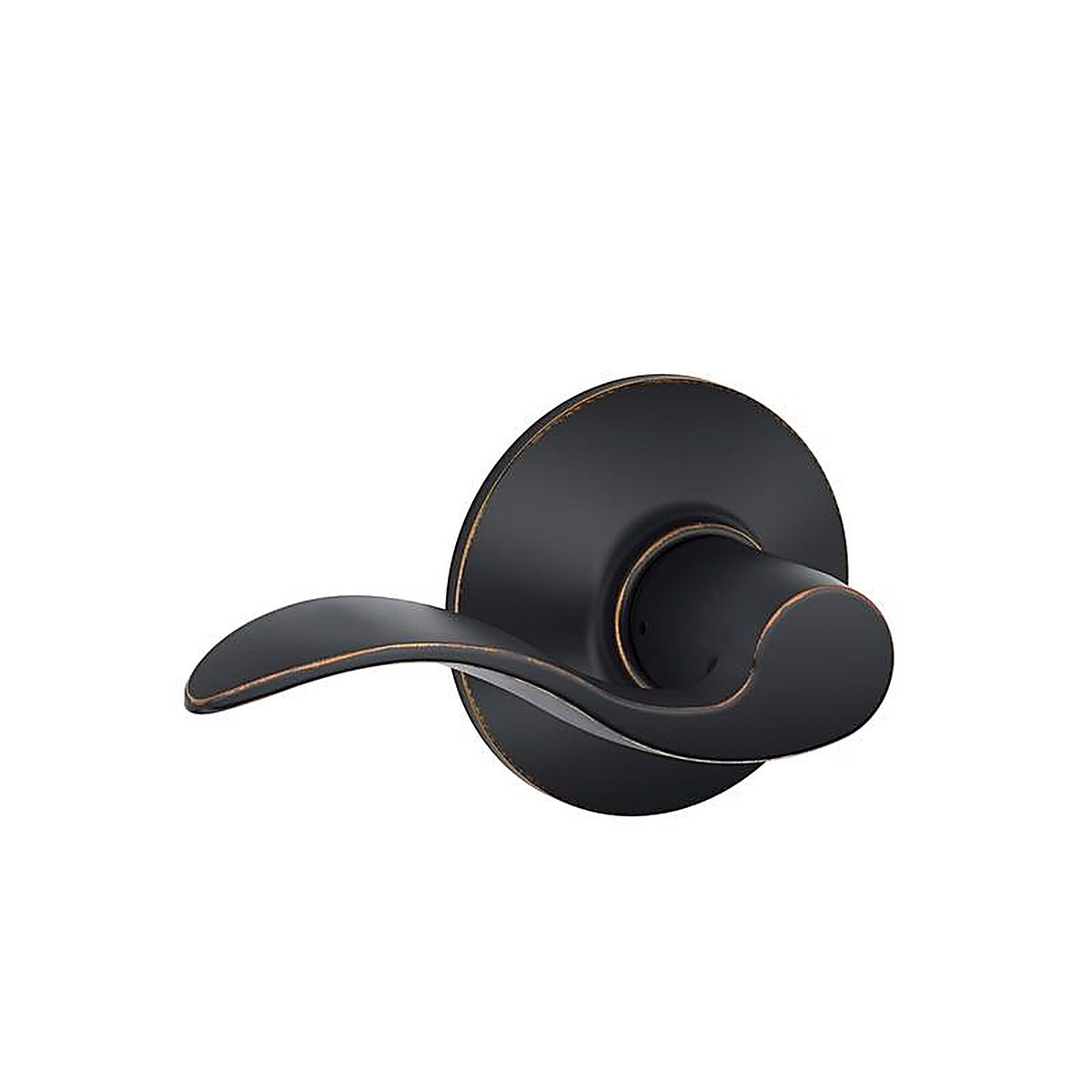 Schlage F10VACC716 Accent Aged Bronze Passage Lockset ANSI Grade 2 1-3/4 in.