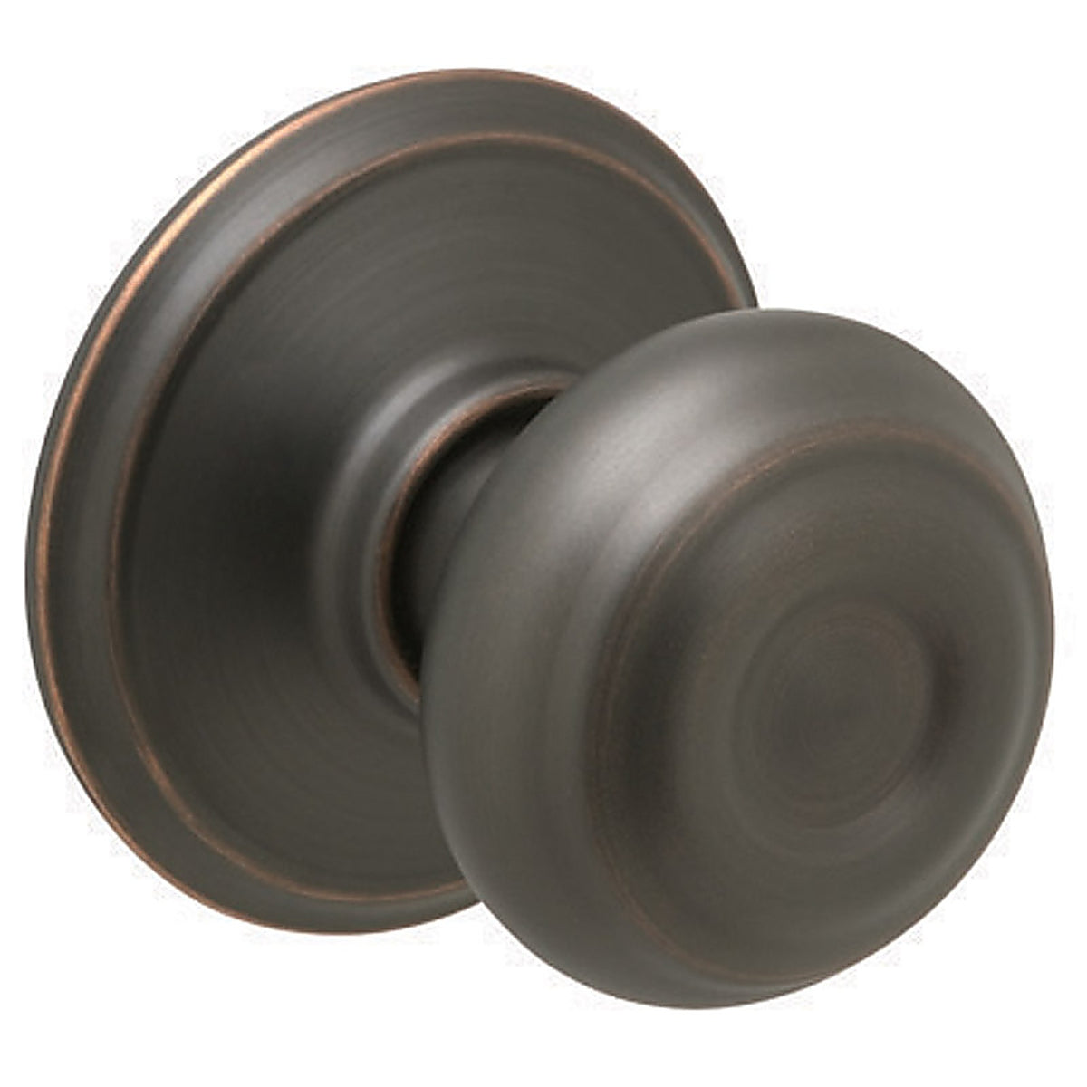 Schlage - F170VGEO716 - Georgian Aged Bronze Dummy Knob Right or Left Handed