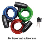 Master Lock - 8127TRI - 5/16 In. D X 72 In. L Vinyl Coated Steel Locking Cable