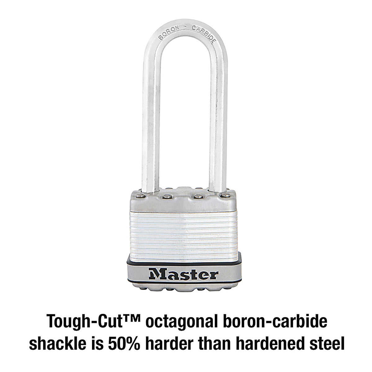 Masterlock - M1XKADLJCCSEN - Master Lock 1-9/16 In. H X 11/16 In. W X 1-3/4 In. L Steel Dual Ball Bearing Locking Weather-Resista