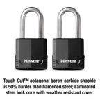 Master Lock - M515XTLHCCSEN - Magnum 2 In. H X 1-5/16 In. W X 2 In. L Steel Ball Bearing Locking Weather-Resistant Pad