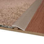 M-D 43854 0.29 in. H X 36 in. L Pewter Silver Aluminum Carpet Trim