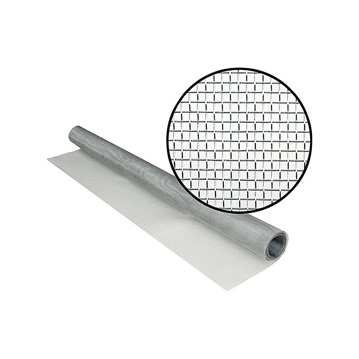 Phifer Wire - 3001749 - 28 In. W X 84 In. L Silver Aluminum Insect Screen Cloth