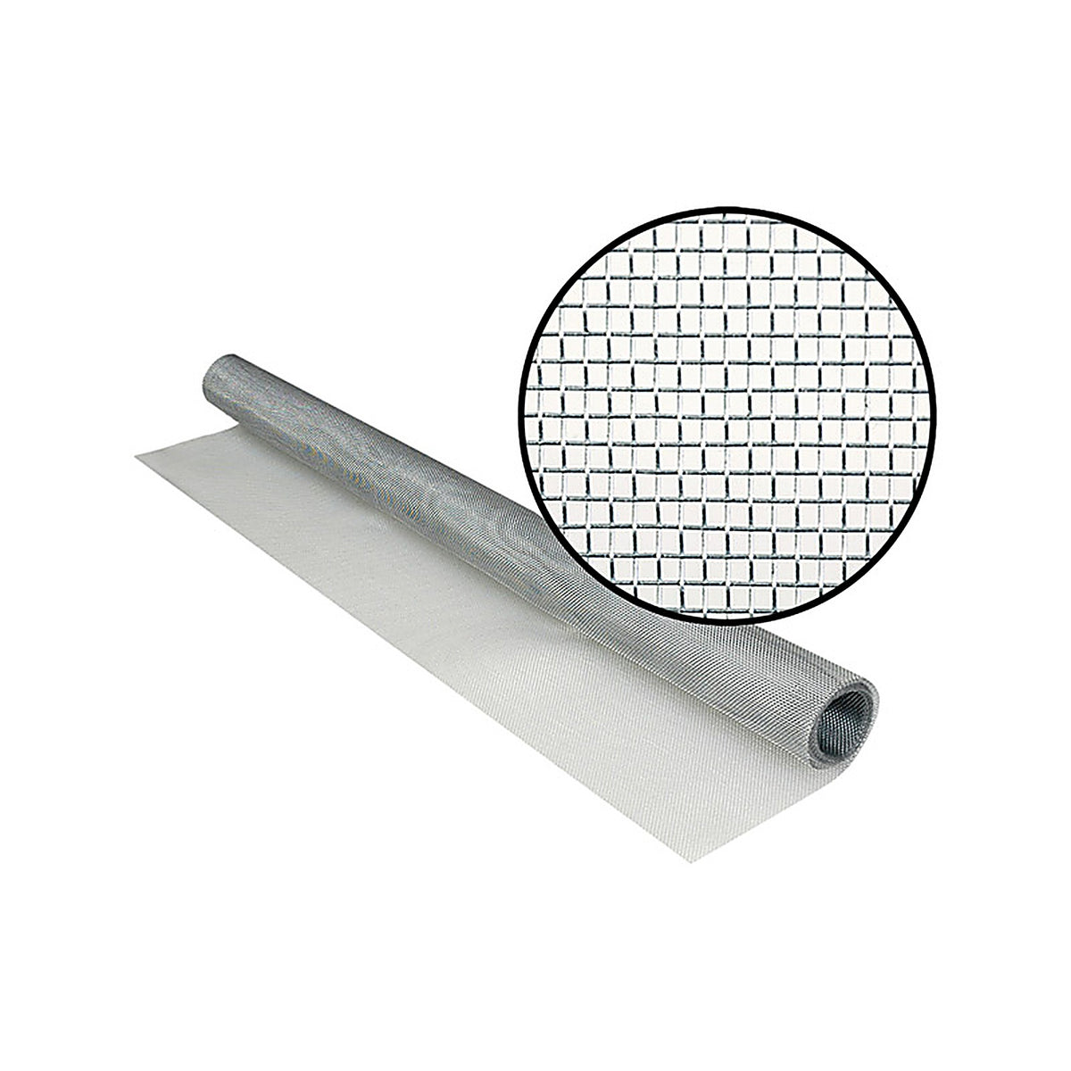 Phifer Wire - 3001750 - 30 In. W X 84 In. L Silver Aluminum Insect Screen Cloth