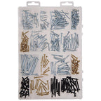 Hillman - 130280 - L6 Assorted X Assortment In. L Phillips Zinc-Plated Coarse Wood Screw Assortment 360 Pack