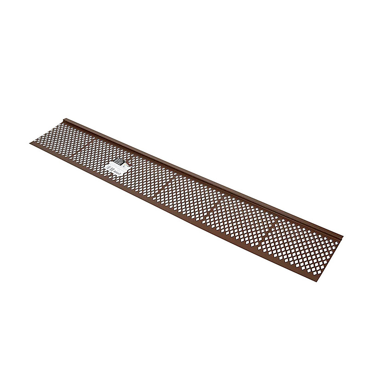 Amerimax - 85479 - 6 In. W X 36 In. L Brown Plastic Gutter Guard 1 Pack