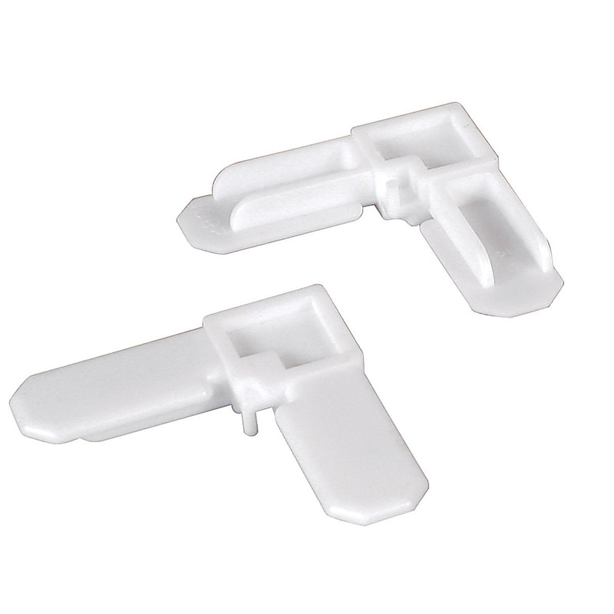 Prime-Line PL14298 White Plastic 1/4 in. W x 3/4 in. L Screen Frame Corner 100/Pack