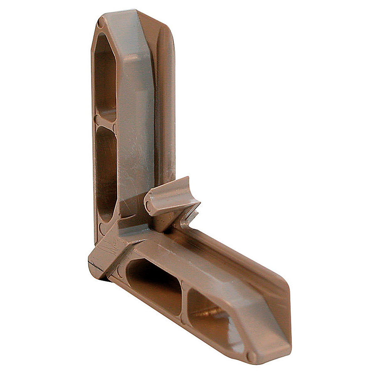 Prime-Line - PL 15756 - Tan Plastic 7/16 In. W X 3/4 In. L Screen Frame Corner 1 Pack
