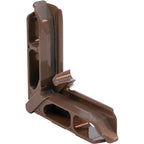 Prime-Line - PL 15757 - Brown Plastic 7/16 In. W X 3/4 In. L Screen Frame Corner 20 Pack