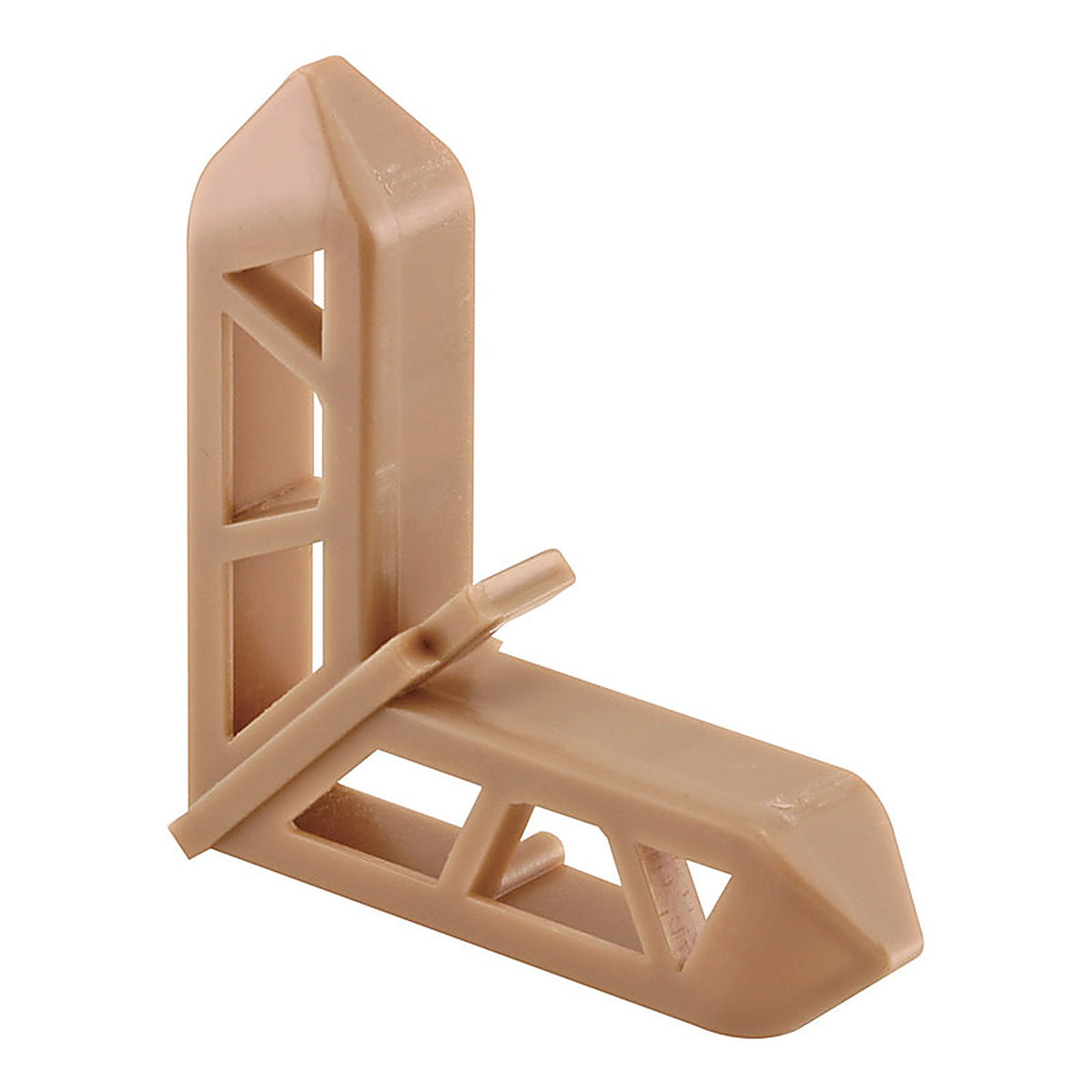 Prime-Line - PL 15767 - Bronze Plastic 3/4 In. W X 7/16 In. L Screen Frame Corner 1 Pack