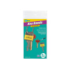 Lucky Line 17208 Plastic Assorted Key Sleeve, Large 8/Pack