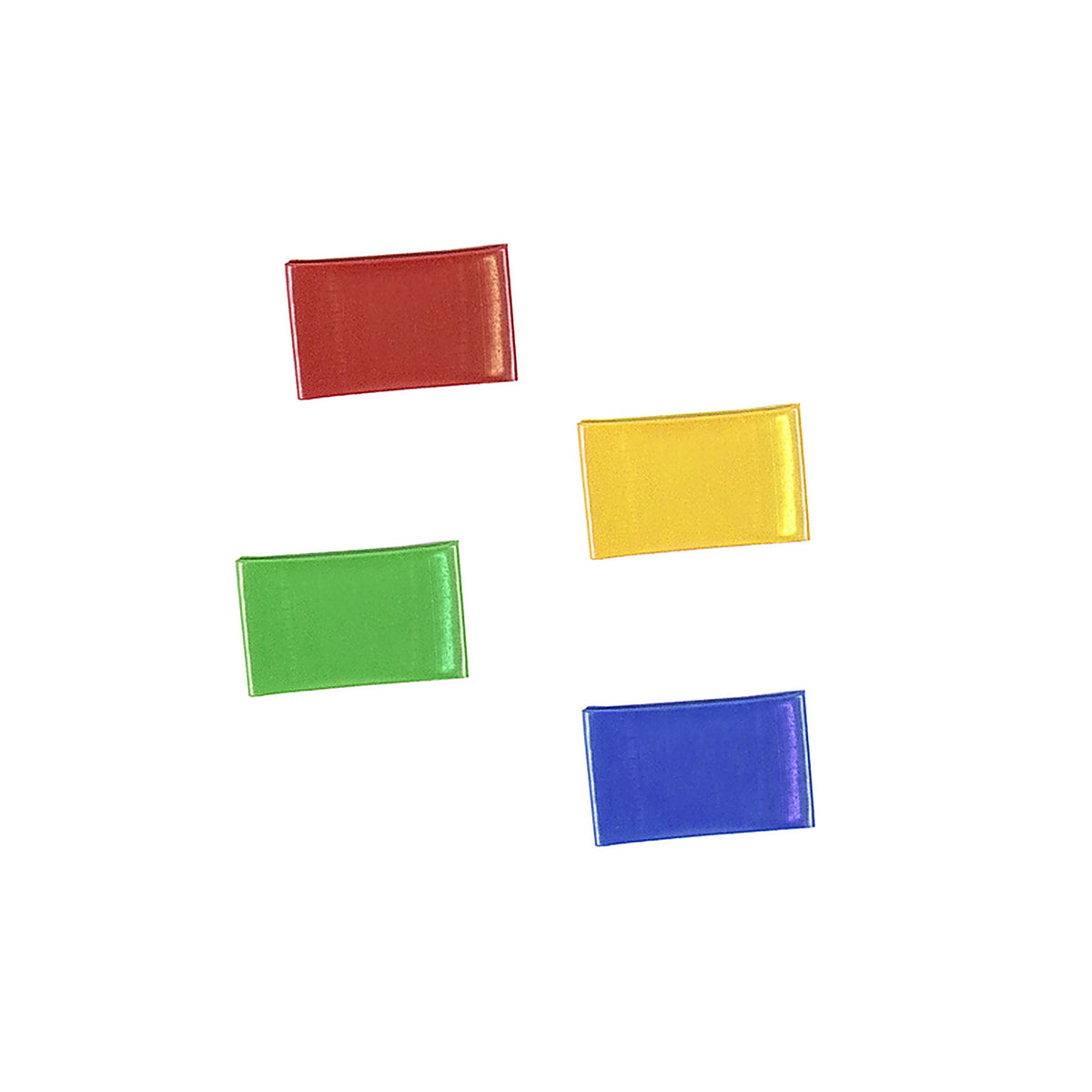 Lucky Line 17208 Plastic Assorted Key Sleeve, Large 8/Pack