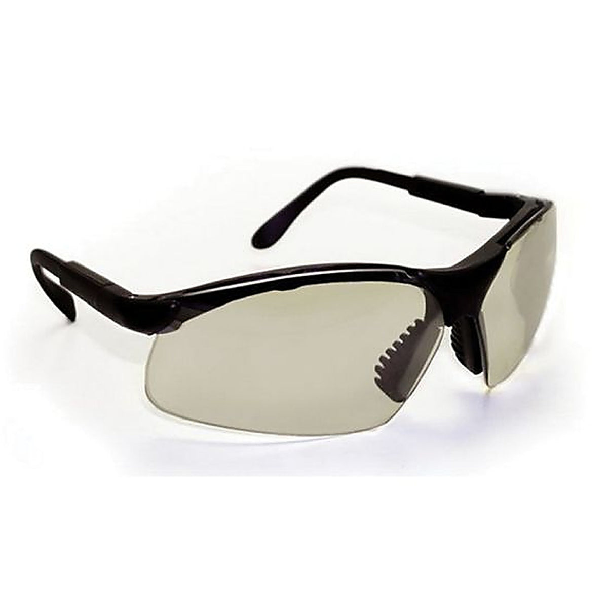 SAS Safety 541-0006 SIDEWINDER Eyewear Indoor/Outdoor Lens, Black Frame w Polybag