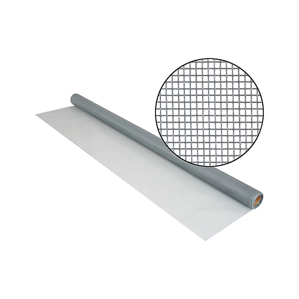 Phifer Wire - 3003929 - 32 In. W X 84 In. L Gray Fiberglass Screen Cloth
