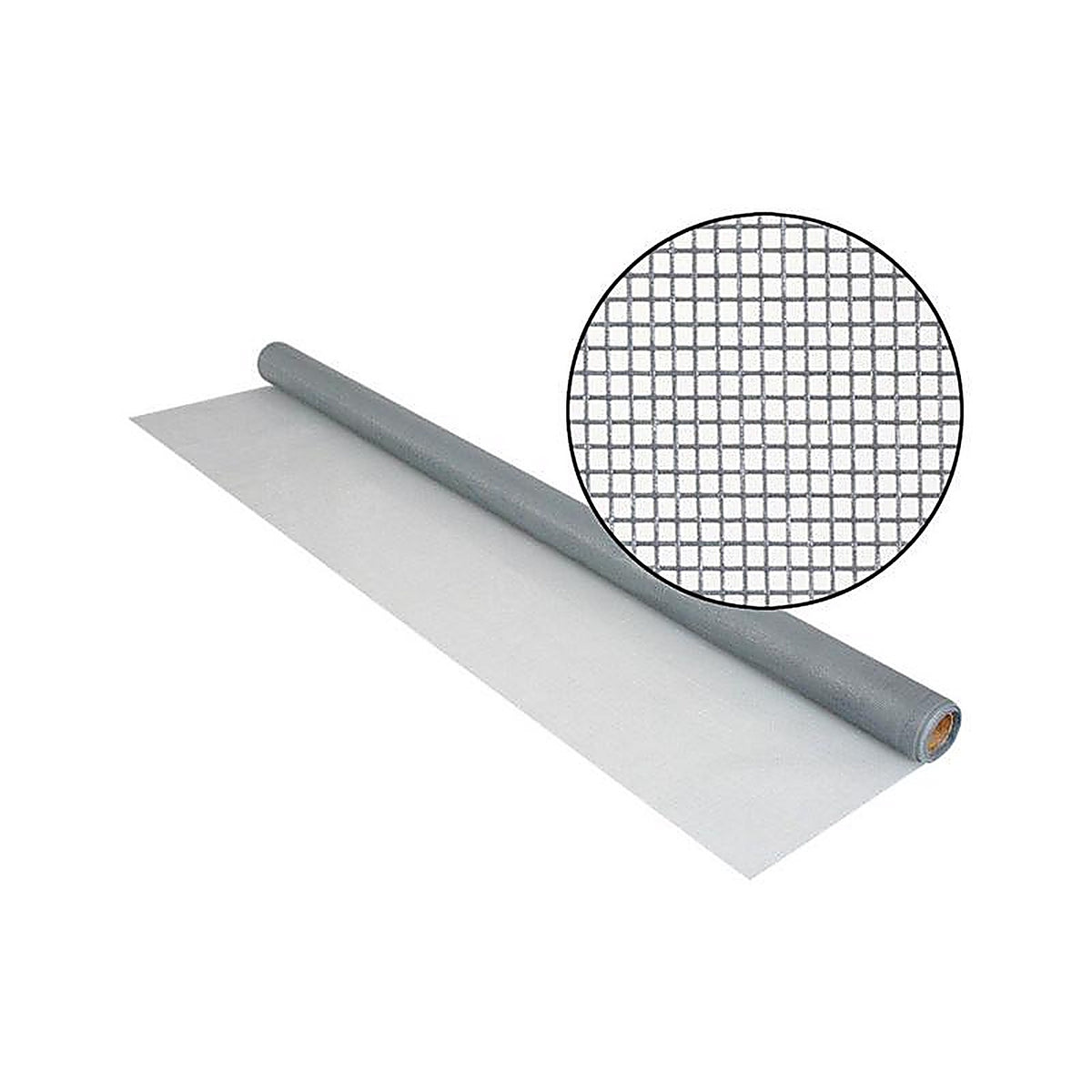 Phifer Wire - 3047303 - 36 In. W X 7 Ft. L Gray Fiberglass Screen Cloth