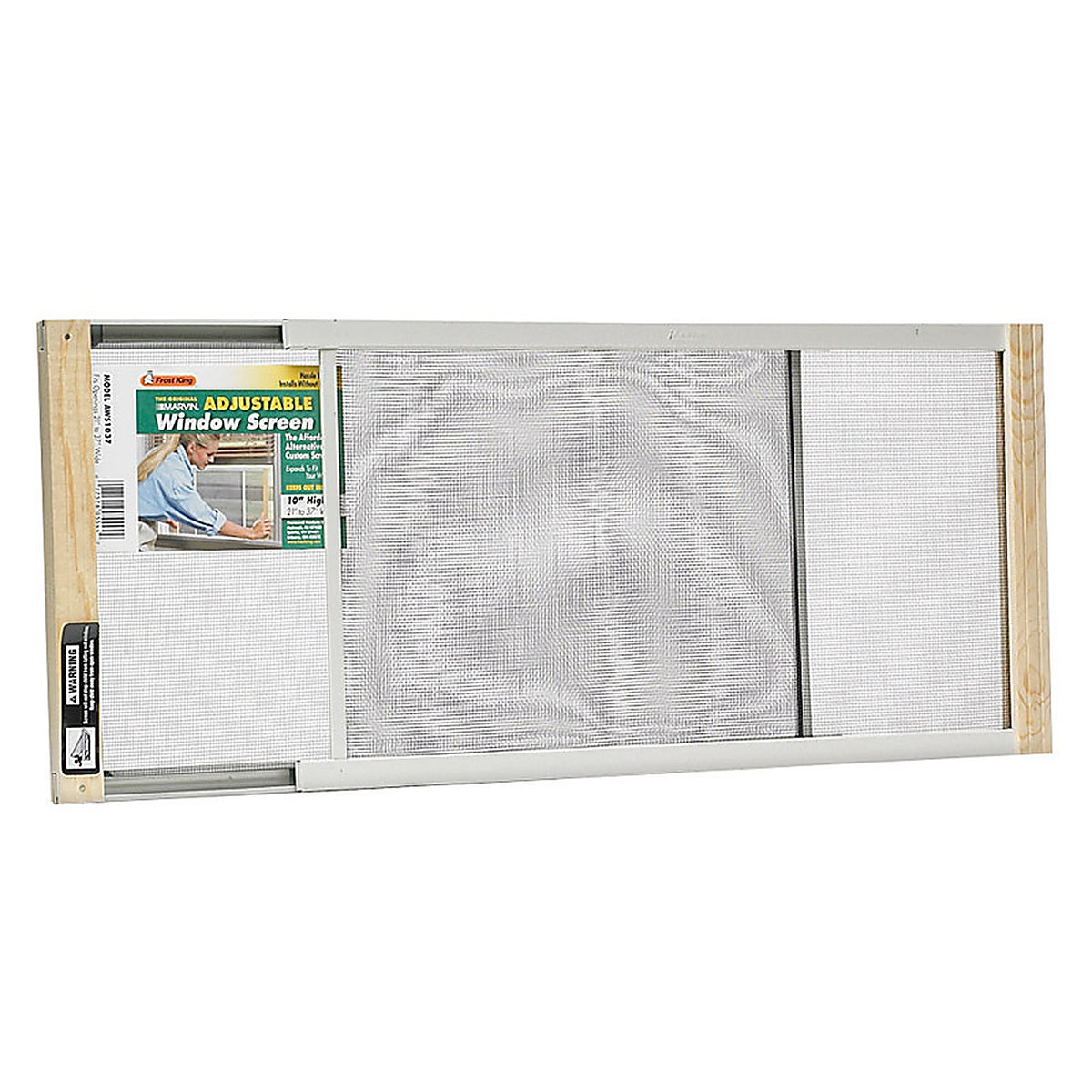 Frost King AWS1037 21 37 in. W in. Steel Adjustable Window Screen