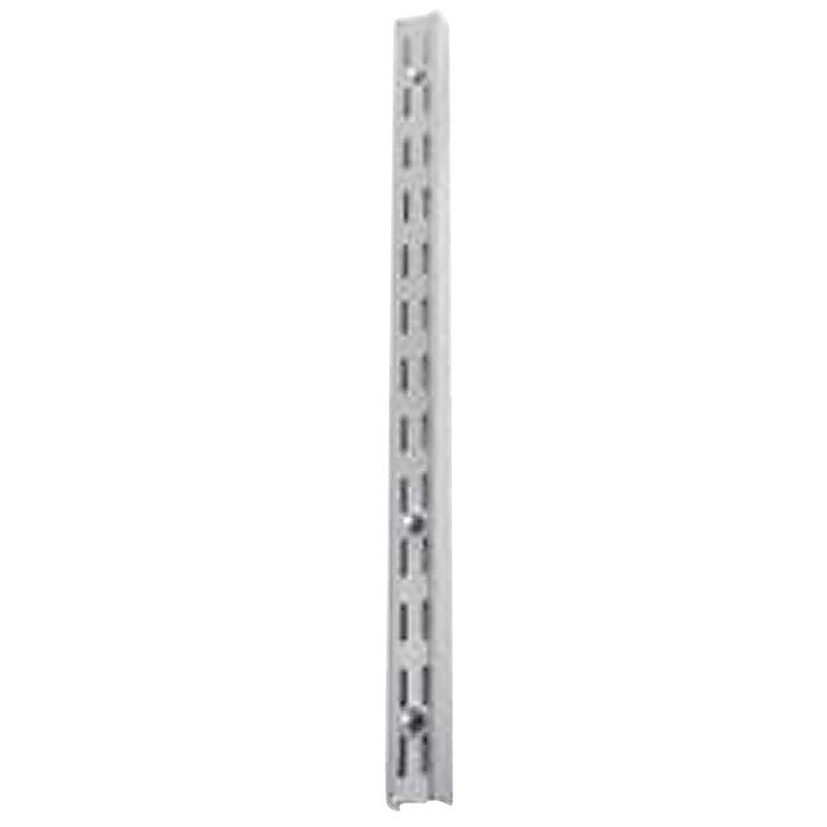 Knape & Vogt - 82 TI 48 - Silver Steel Double Slot Bracket 14 Ga. 48 in. L 300 lb