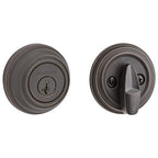 Kwikset 99800-122 SmartKey Venetian Bronze Metal Deadbolt