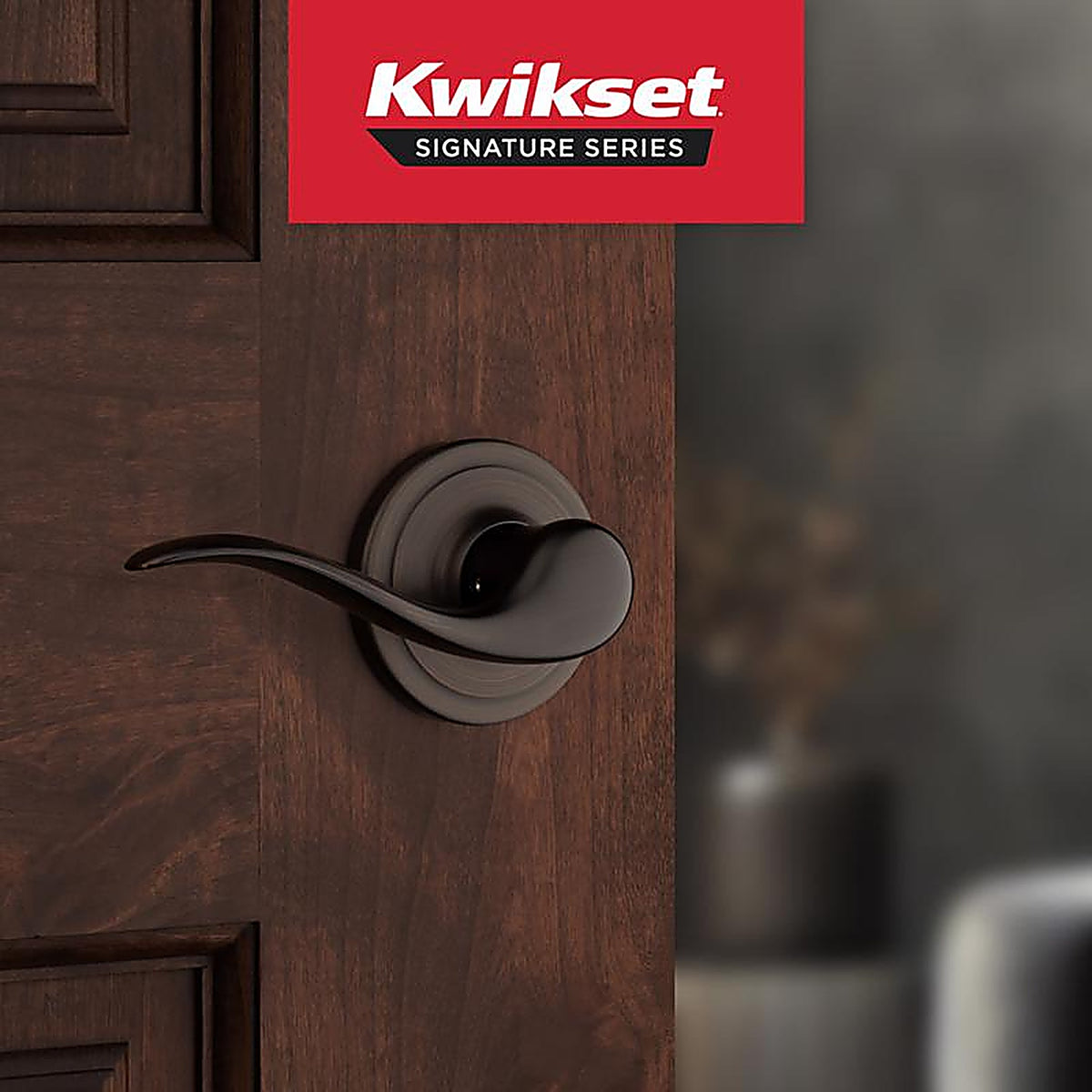 Kwikset - 97880-678 - Tustin Venetian Bronze Dummy Lever Left Handed