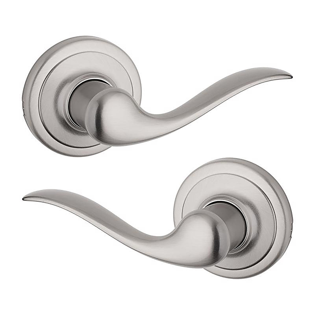 Kwikset 97200-777 Tustin Satin Nickel Passage Lockset ANSI/BHMA Grade 2 1-3/4 in.