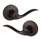 Kwikset 97402-733 SmartKey Tustin Venetian Bronze Entry Lockset ANSI/BHMA Grade 2 KW1 1-3/4 in.