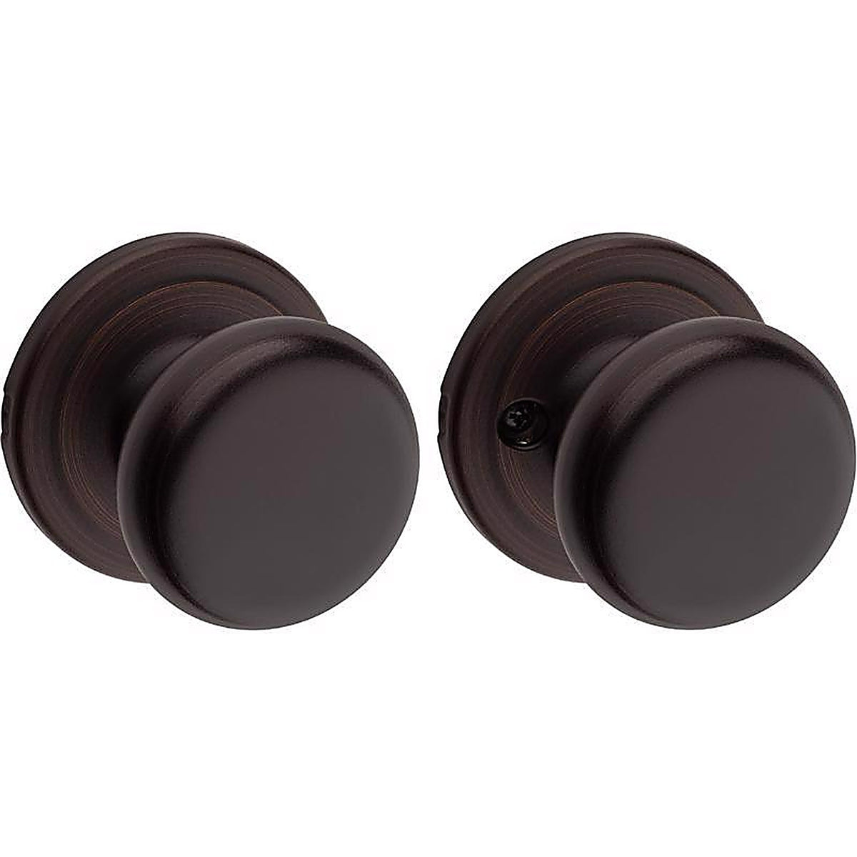 Kwikset 97200-790 Juno Venetian Bronze Passage Lockset ANSI/BHMA Grade 2 1-3/4 in.