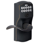 Schlage FE595VCAMACC716 Aged Bronze Steel Electronic Keypad Entry Lock