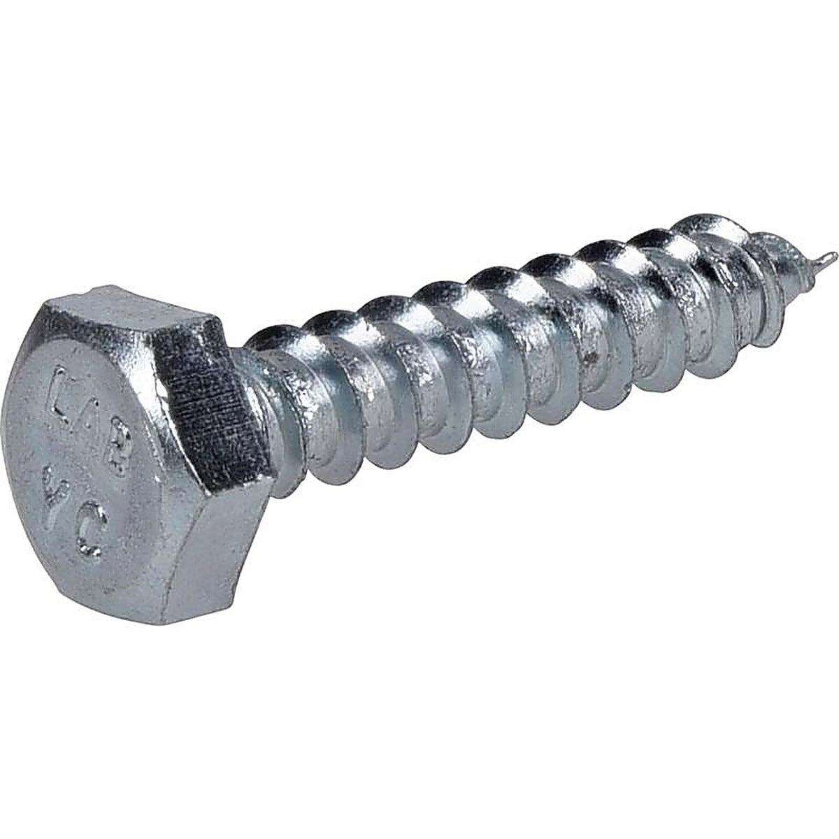 Hillman 230006 1/4 in. x 1-1/4 in. L Hex Zinc-Plated Steel Lag Screw 100/Pack
