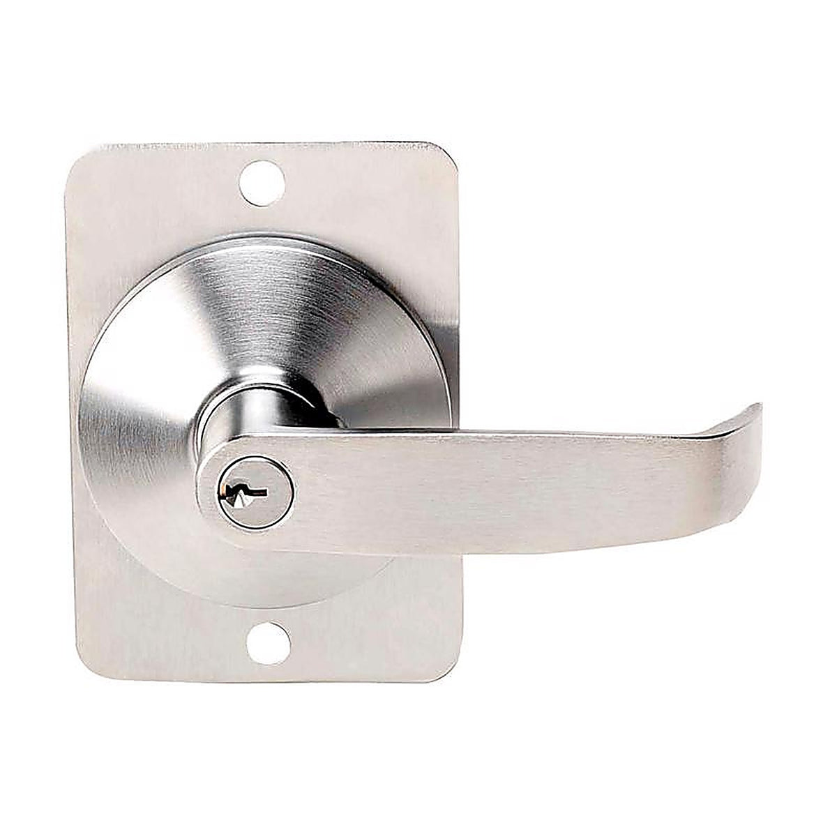 Tell EX100005 Cortland Satin Chrome Entry Lever ANSI Grade 1 2 in.