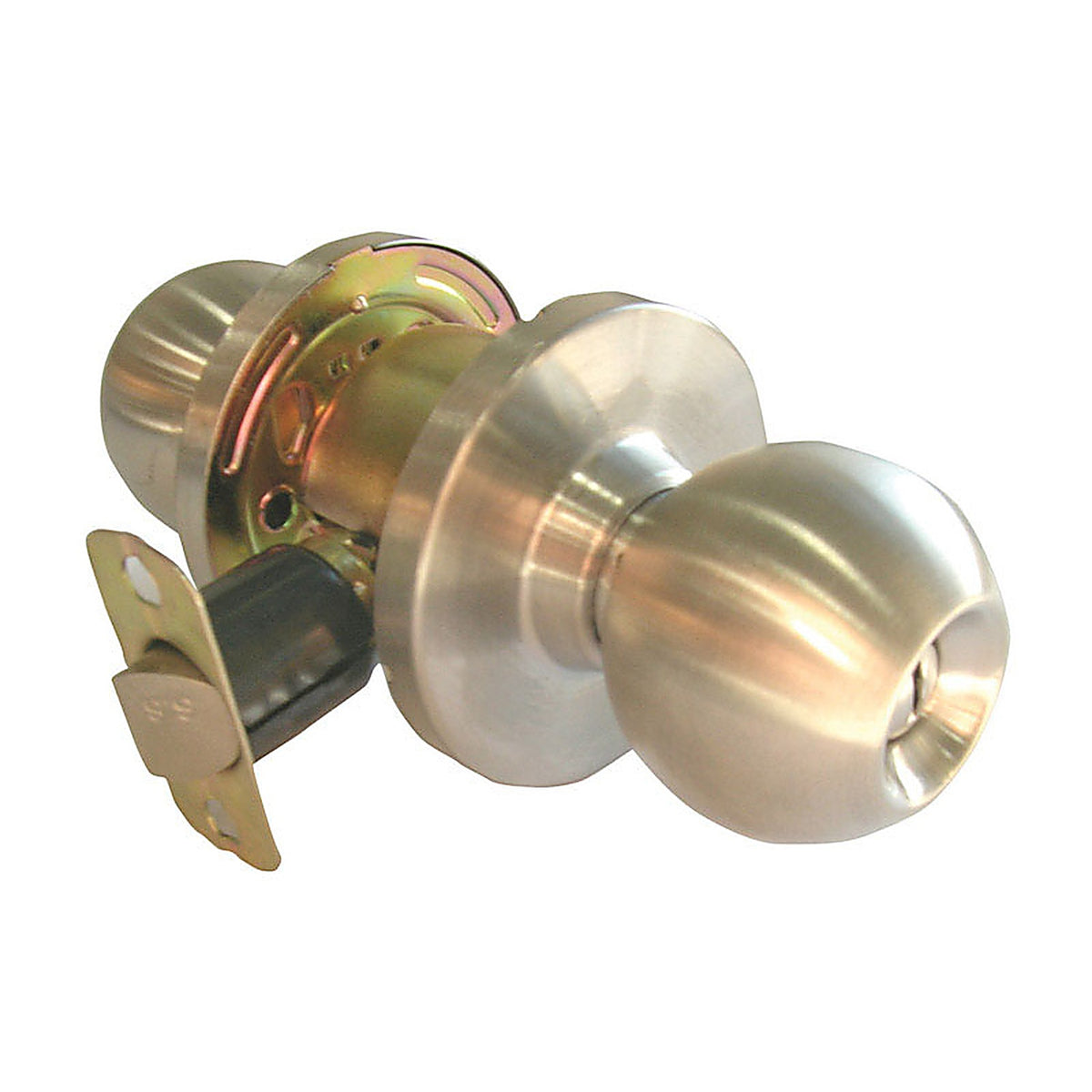 Tell - CL100004 - Cortland Satin Chrome Privacy Lockset 1-3/4 In.