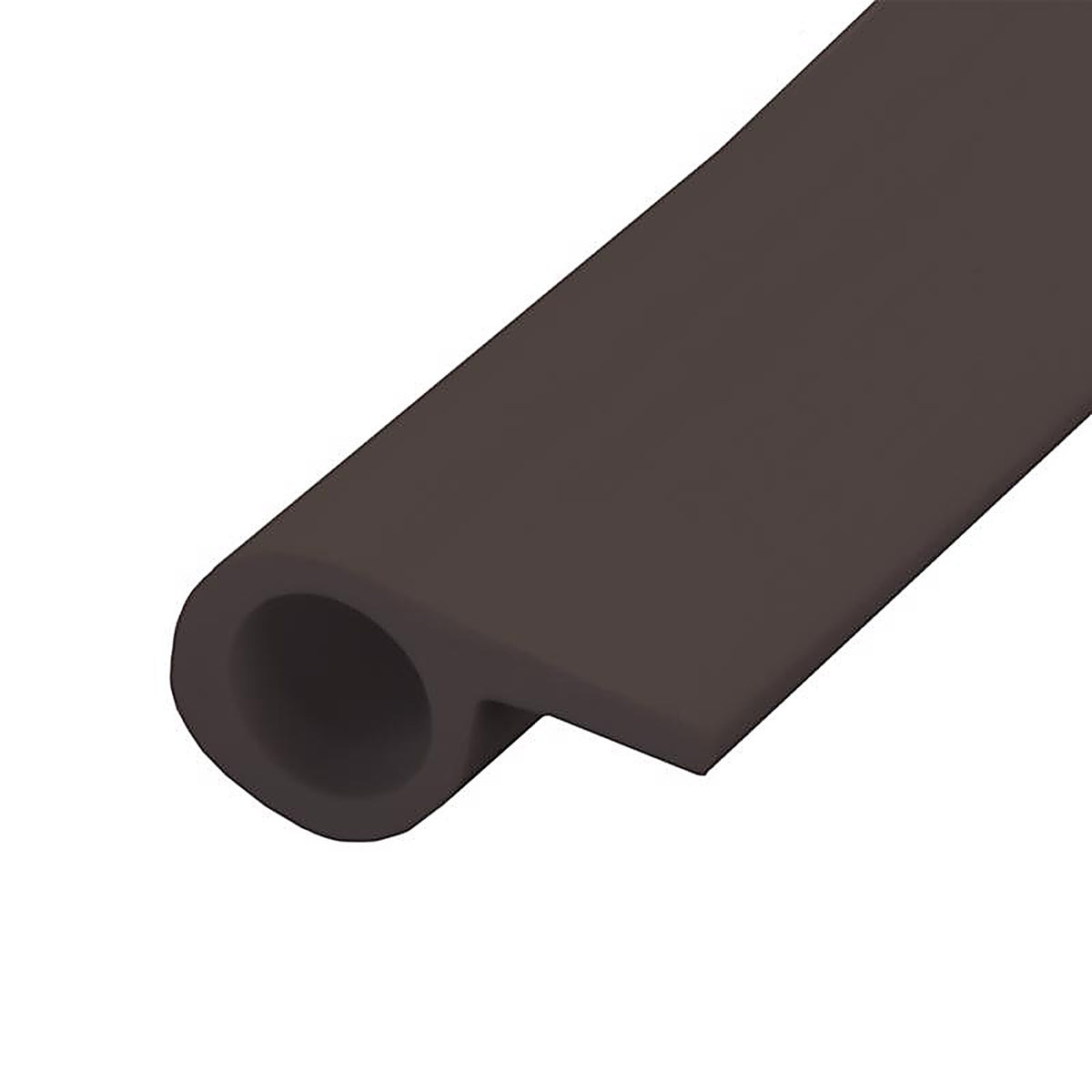 M-D 78196 Brown Vinyl Gasket Weatherstrip For Doors and Windows, Doors and Windows 17 ft. L x 1/2 in.
