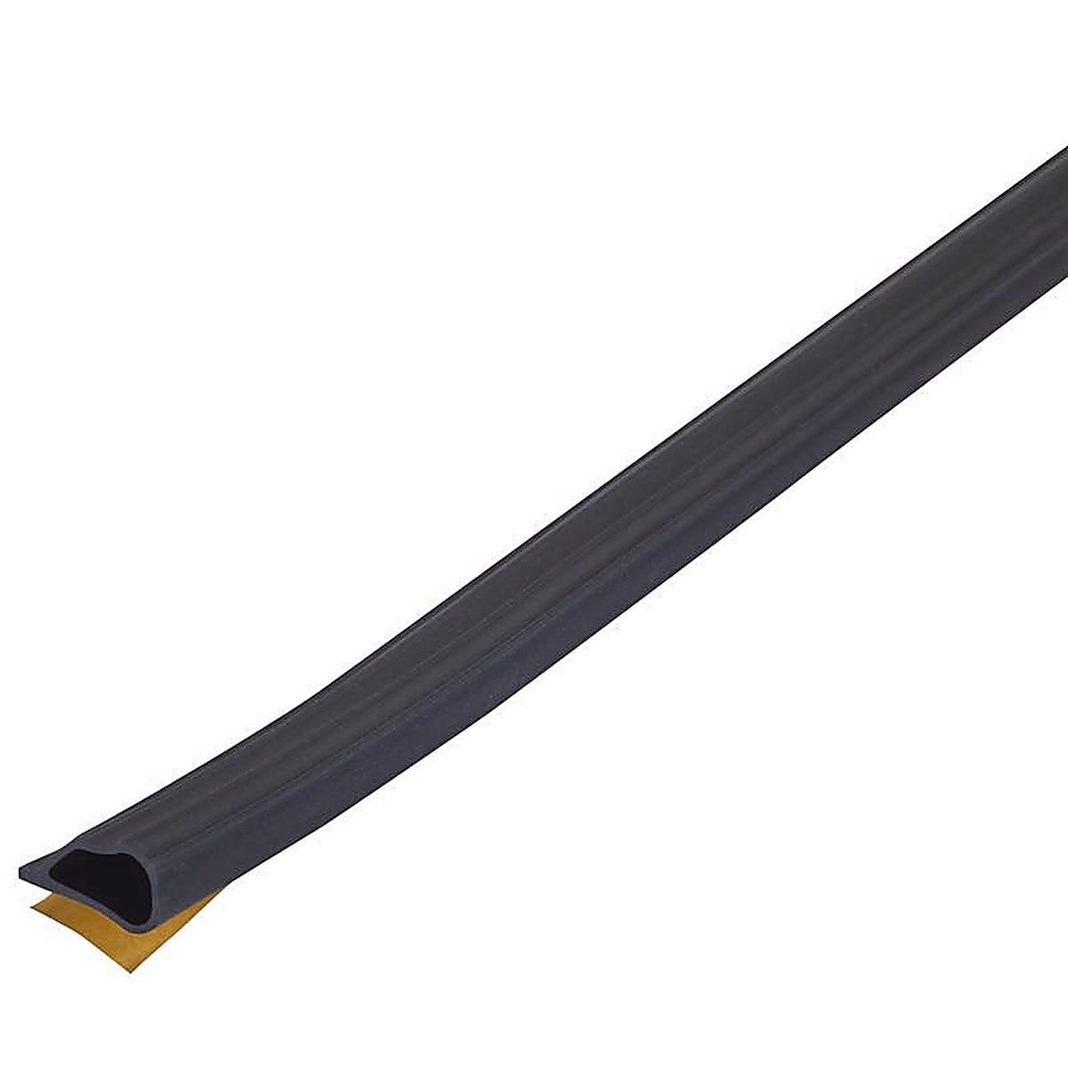 M-D 68668 Black Silicone Weatherstrip For Doors, Doors 20 ft. L x 1/4 in.