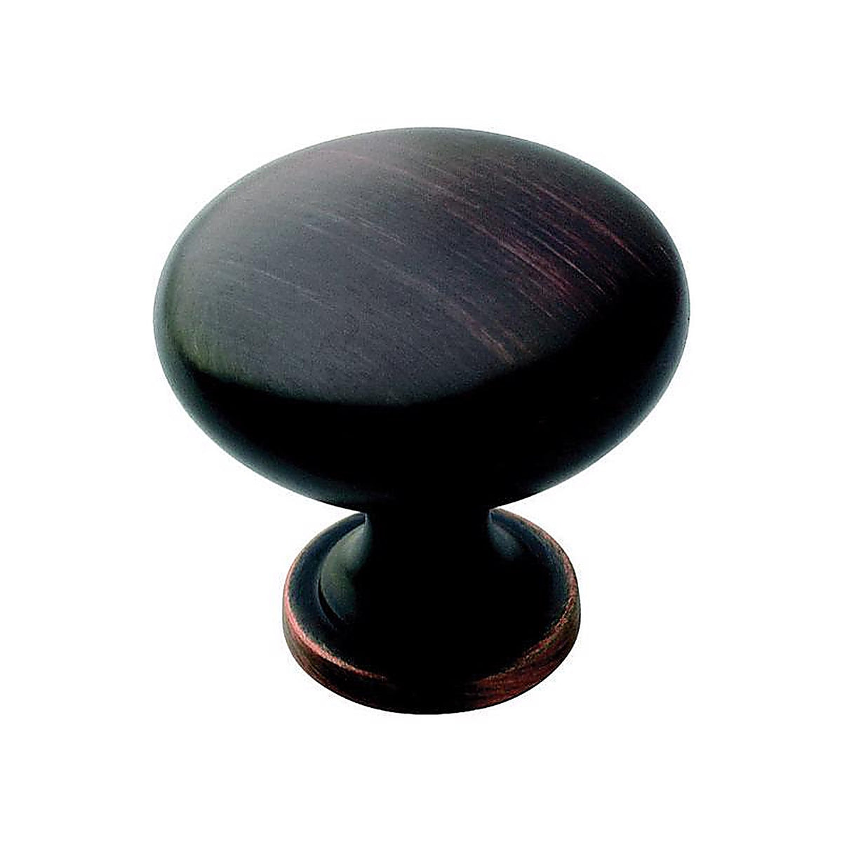 Amerock - BP53005ORB - Allison Round Cabinet Knob 1-1/4 In. D 1-1/8 In. Oil Rubbed Bronze 1 Pack