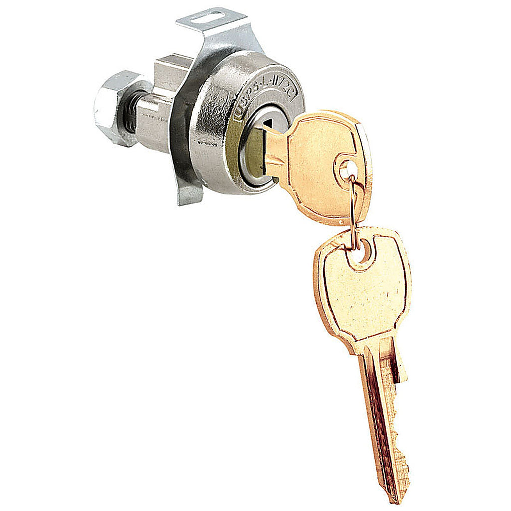 Prime-Line S4711 Nickel Steel Counter Clockwise Mailbox Lock Cylinder
