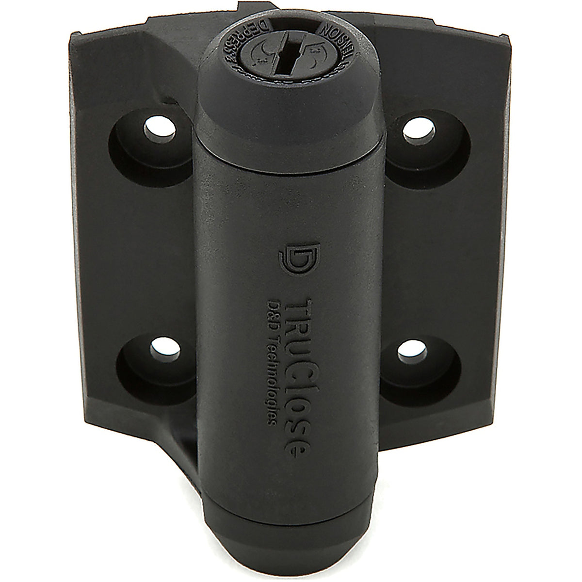National Hardware N346-206 2 in. H X 3 in. W X 10.24 in. L Black Polymer Gate Latch