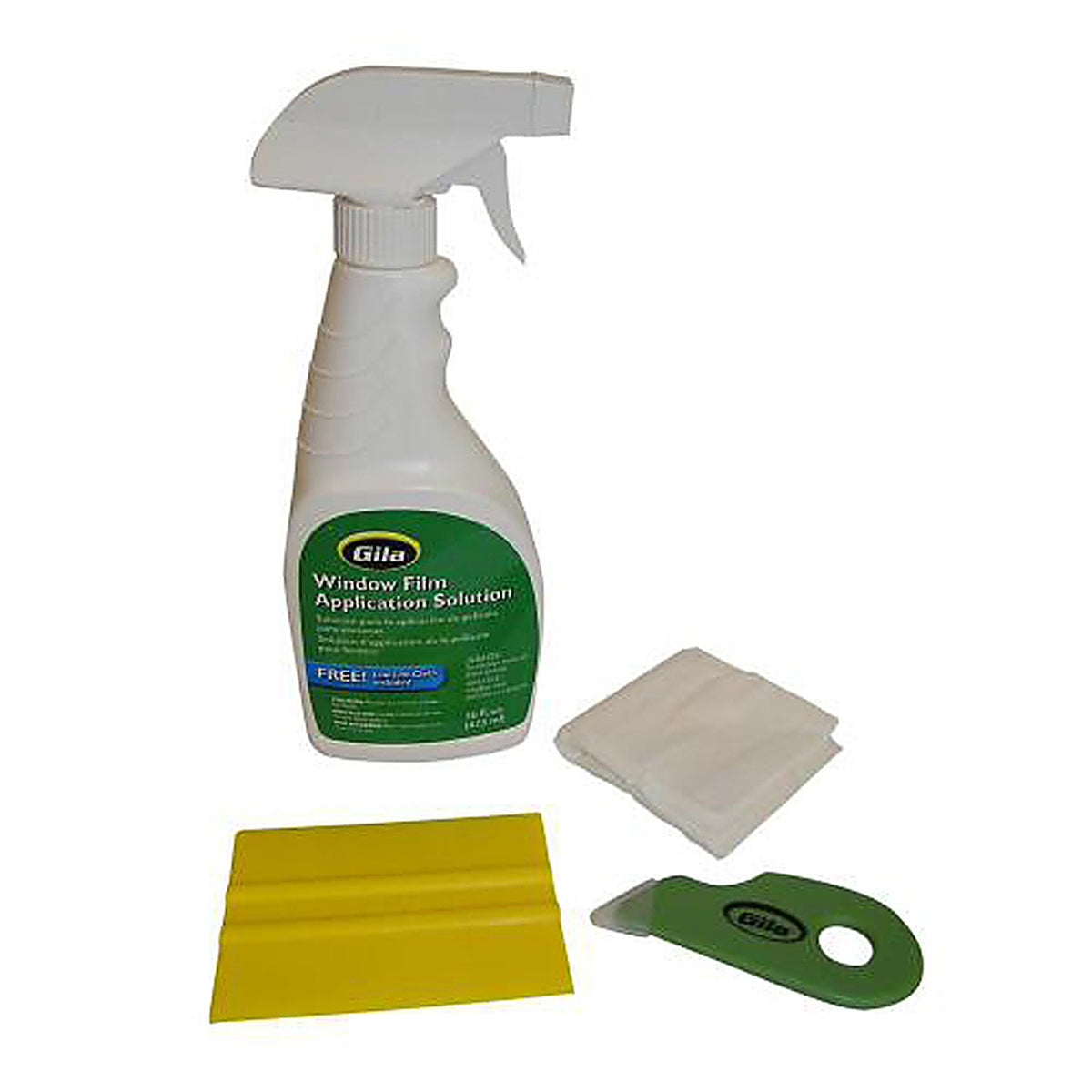 Gila 50146305 Clear Indoor Window Film Application Kit 11.25 in. W x 11.25 in. L