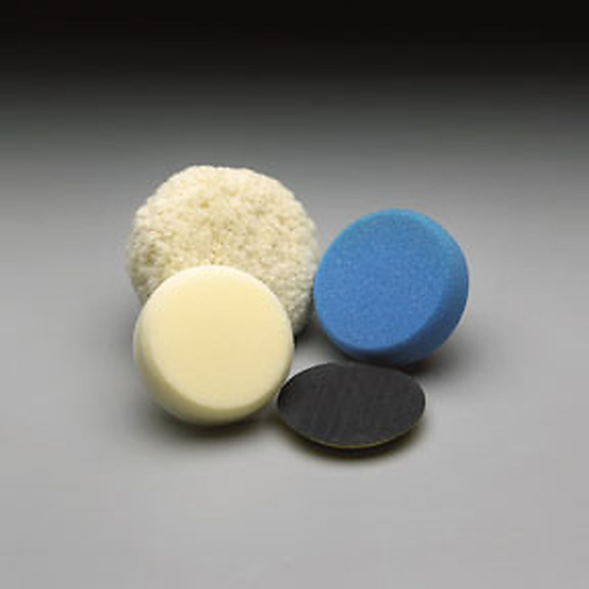 Norton - 5460 - 3 Inch Soft White Speed-Grip Foam Pad, 10/Pack
