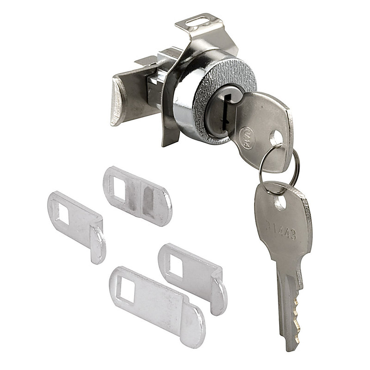 Prime-Line - S 4526 - Nickel Steel Counter Clockwise Mailbox Lock