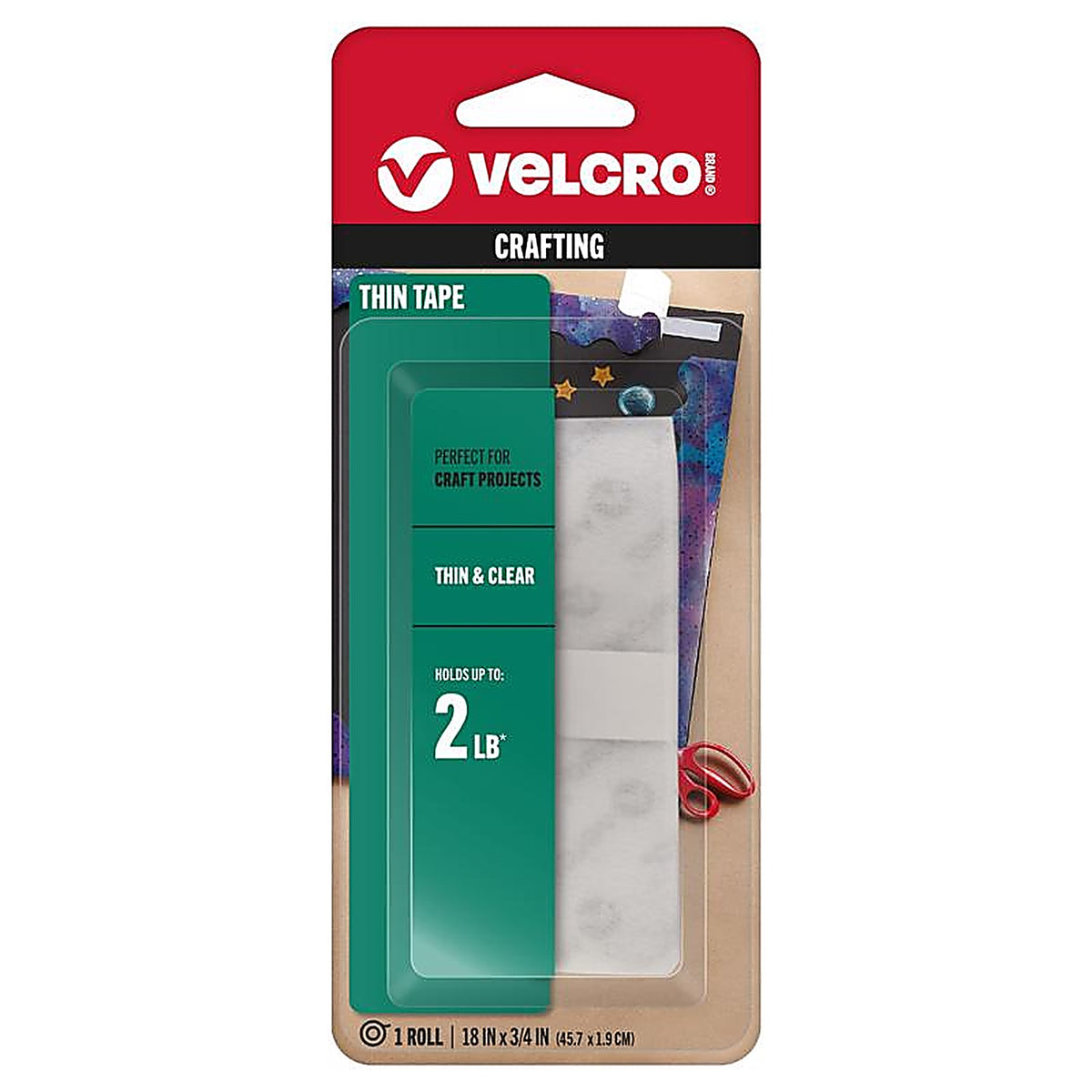 Velcro 91326 Hook and Loop Fastener 18 in. L 1/Pack