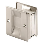 Prime-Line - N 7238 - 2.5 in. L Satin Nickel Silver Brass Pocket Door Pull