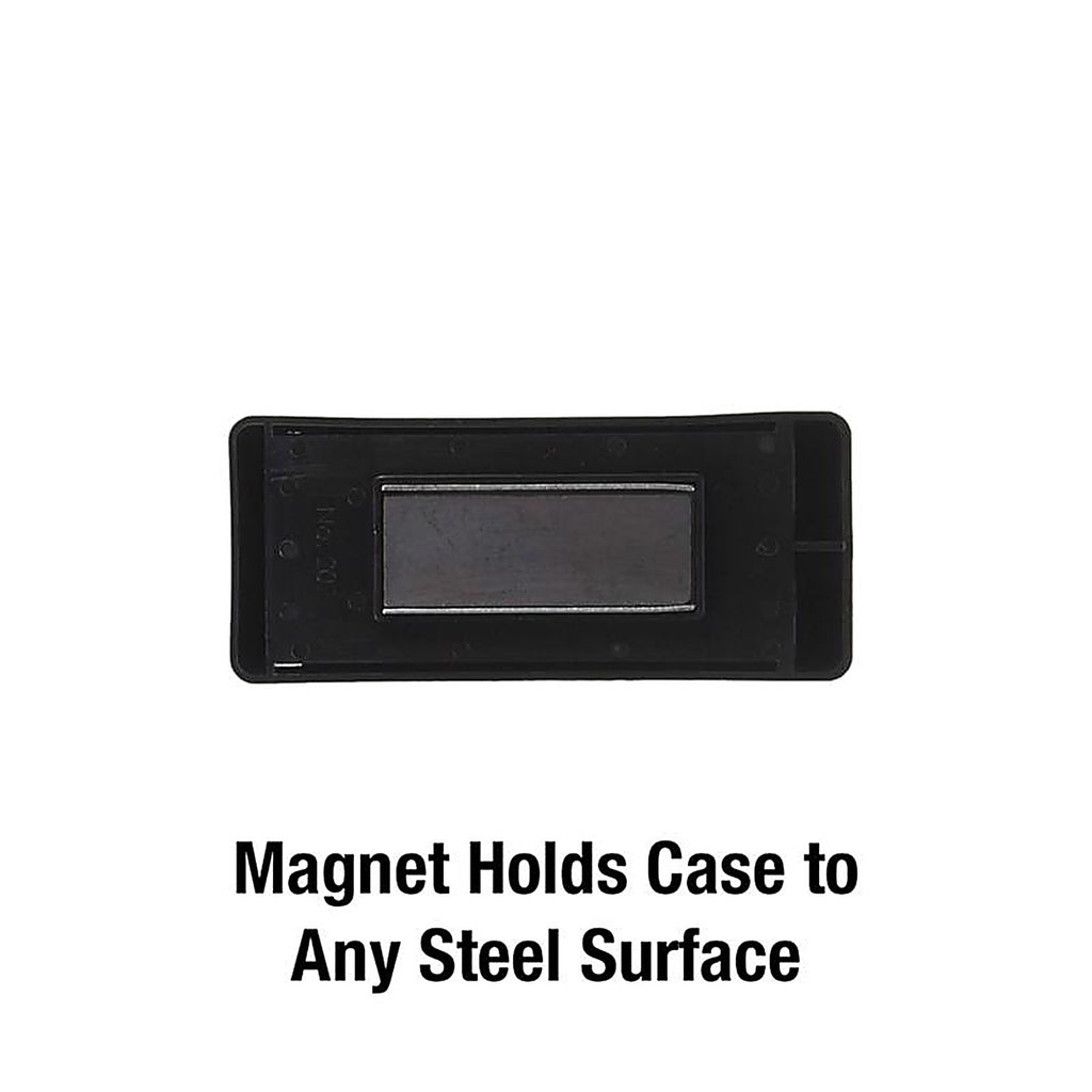 Master Lock - 207D - Black Plastic Key Storage 1.2 In. 2 In. 4.7 In.
