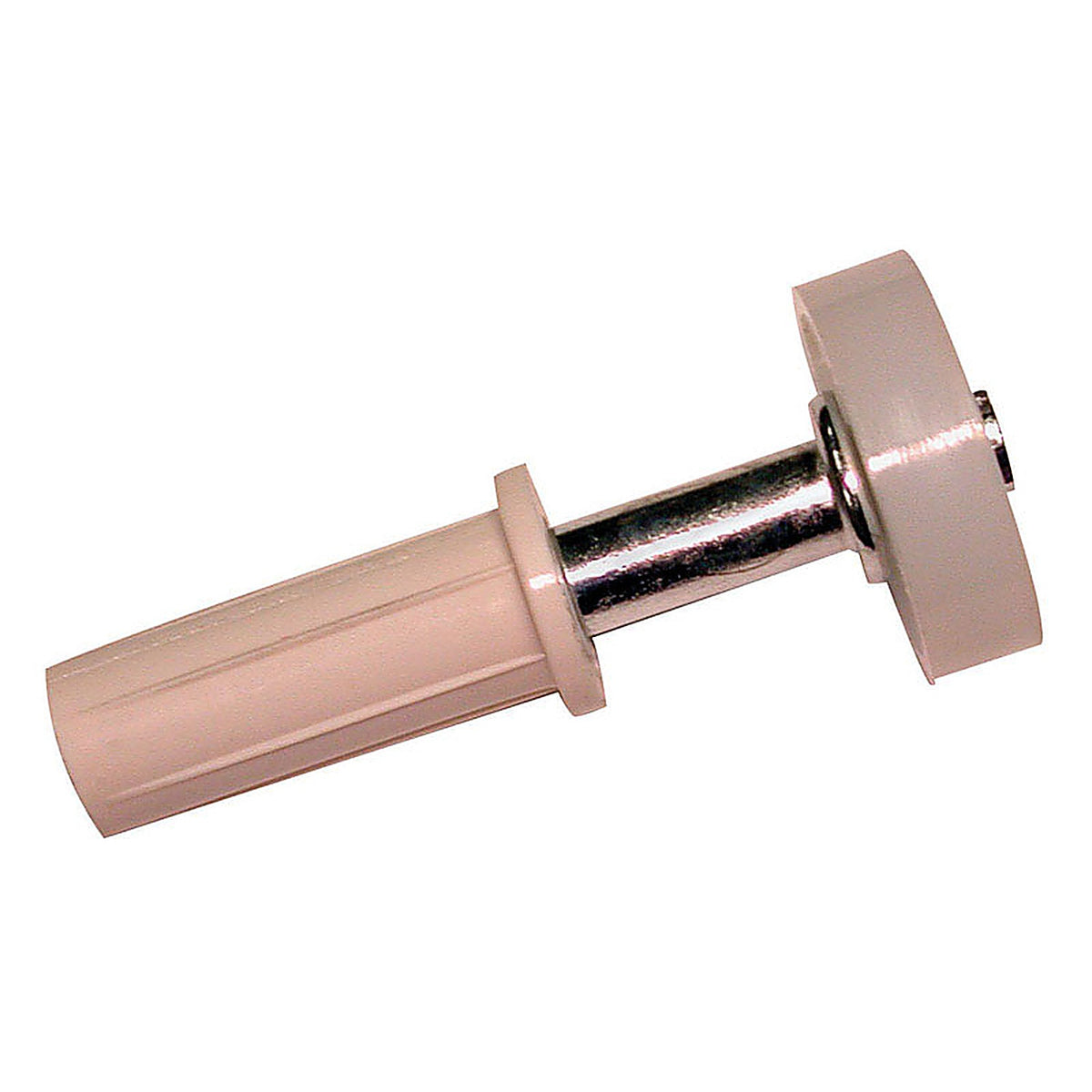 Barton Kramer - 119C - 7/8 In. D X 0.375 In. L Plastic Coated Plastic Bi-Fold Door Wheel Guide 2 Pack