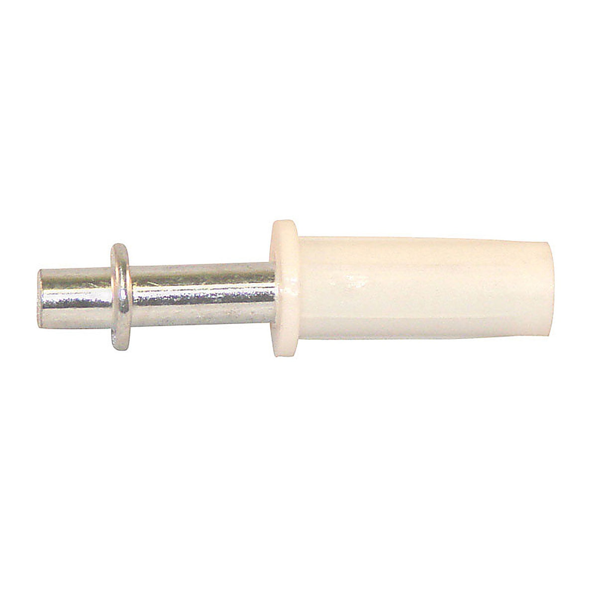 Barton Kramer - 120C - 3/8 In. D X 1/4 In. L White Plastic Bi-Fold Door Pivot 2 Pack