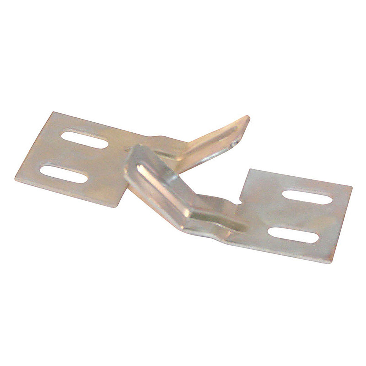 Barton Kramer - 376C - 1-3/8 In. L Mill Silver Steel Door Aligner 2 Pack