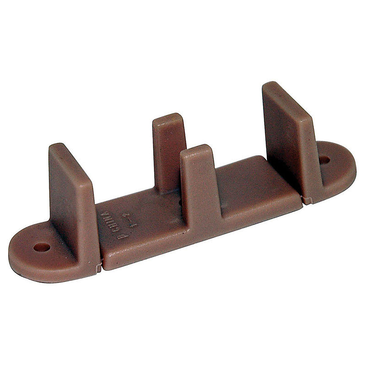 Barton Kramer - 380C - 2.75 In. L Brown Plastic Closet Door Guide 1 Pack